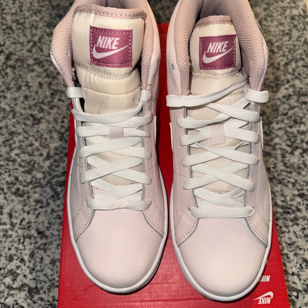 Nike Court Royale 2 Mid Light Soft Pink/White - Picture 7 of 10